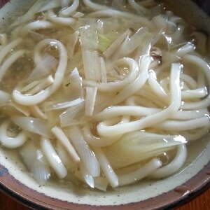 レンジで♪生姜あんかけうどん